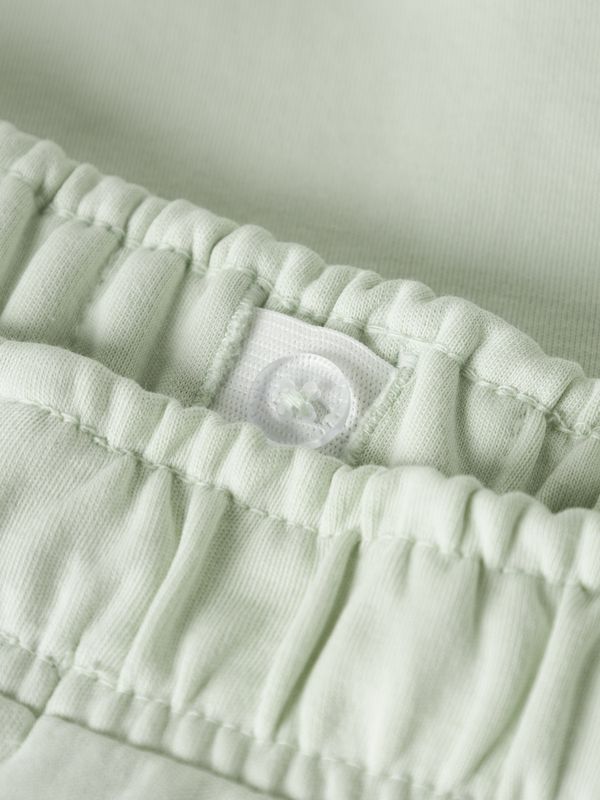 Nkfvamalie mintgrønn sweatshorts