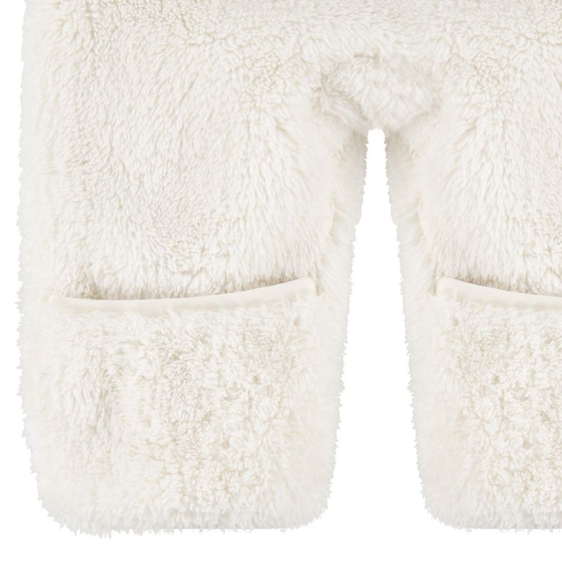 Offwhite sherpa teddydress