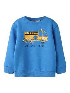 Hovedbilde Name it, Nmmradim bl&aring; genser m/Brannbil