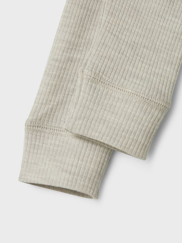 Nbnwax lys gråbeige ullstilongs