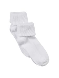 Hovedbilde Minymo, Baby rib 2-pk hvite sokker