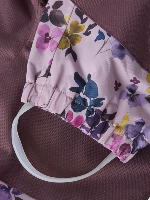 Nmfshell08 dus lilla skalldress m/blomster 