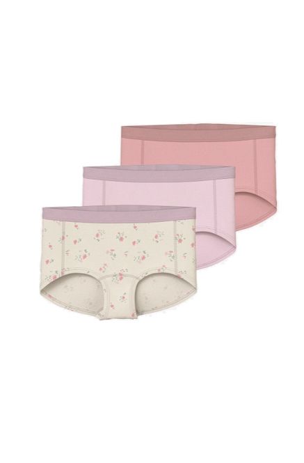 Hovedbilde Nkfhipster 3 pk ferskenrosa, lyserosa og lysbeige ...