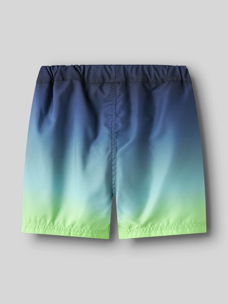Name it, Nkmpzocca blå/ turkis/ grønn badeshorts
