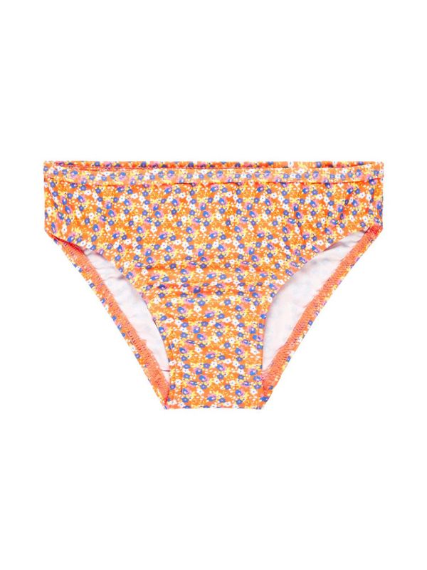 Nmfzummers oransje badetruse m/blomster