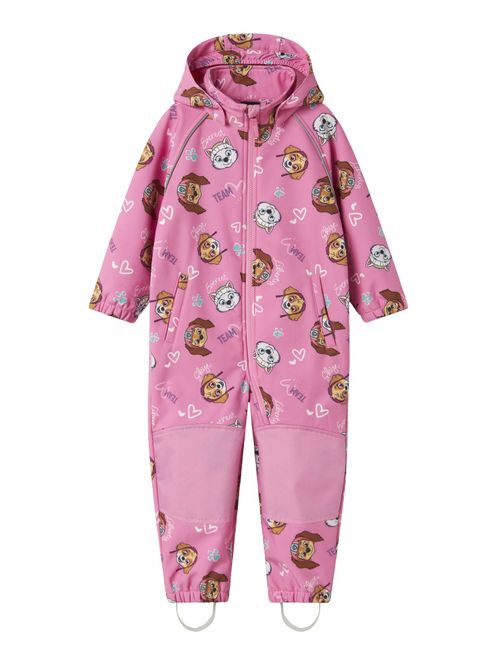 Hovedbilde Nmfalfa08 ceriserosa softshelldress med Paw ...