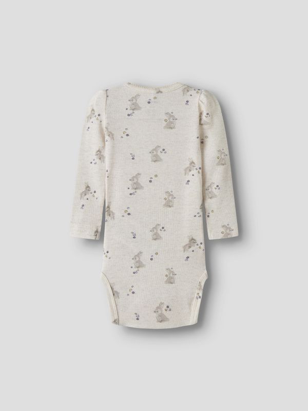 Nbfdiakab beige melert body med kaniner