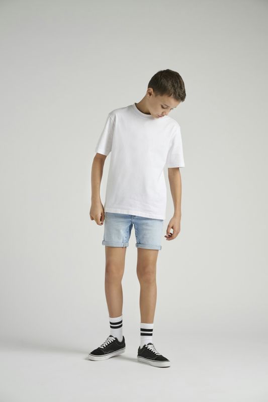 Osjply lys blå regular denimshorts