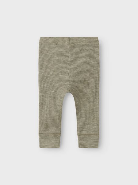 Name it, Nbnwax lys grågrønn ull longs
