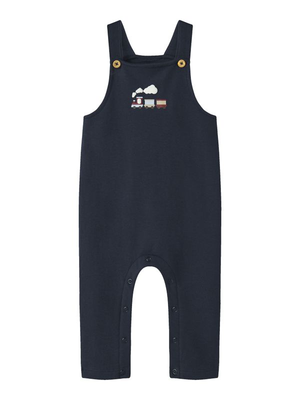 Nbmvonne mørkeblå overall m/ tog