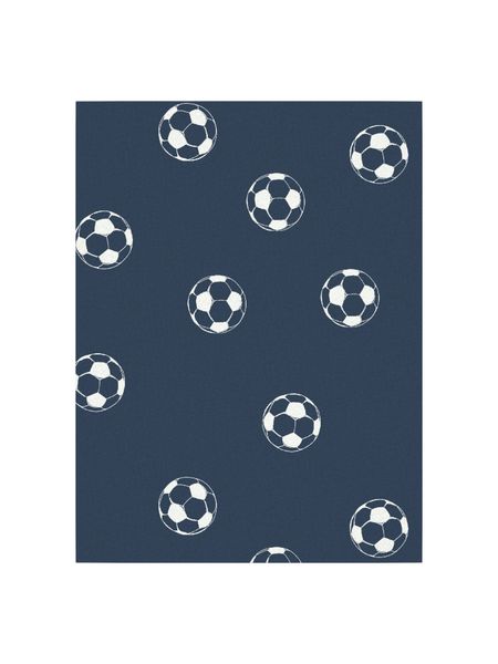 Name it, Nkmtank 2pk singletter i blåfarger m/fotballer