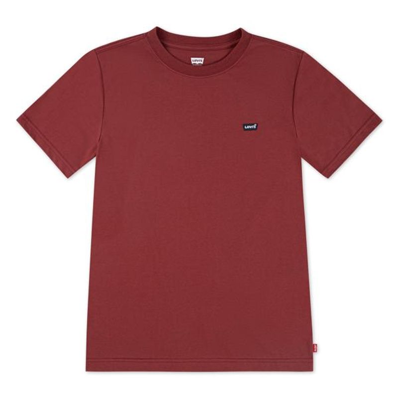 Levi`s , rustrød t-skjorte m/liten batwing logo