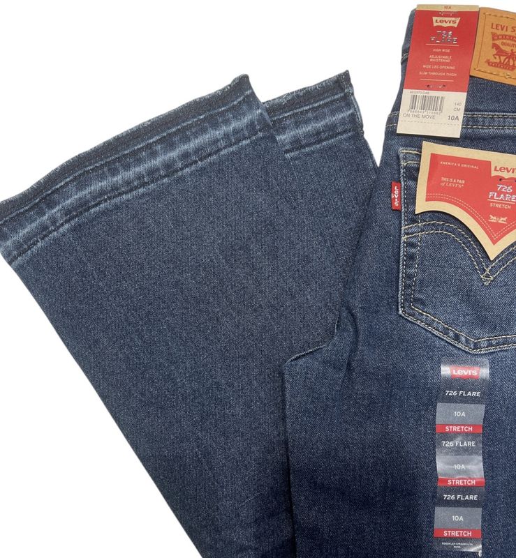 Levi's, 726 mørkeblå flare jeans