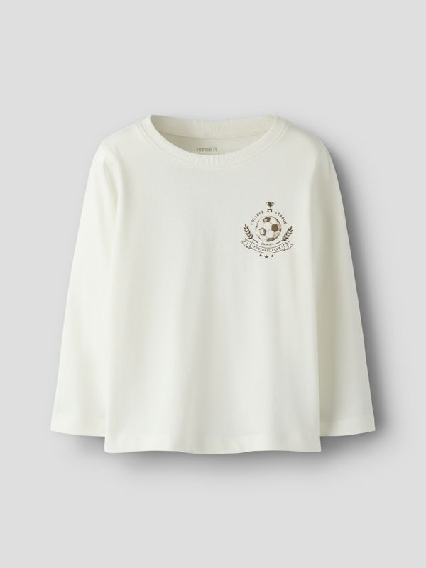 Nmmdawkings offwhite genser med fotball print