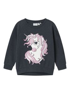 Hovedbilde Name it, Nmfveda m&oslash;rkebl&aring; melert genser ...