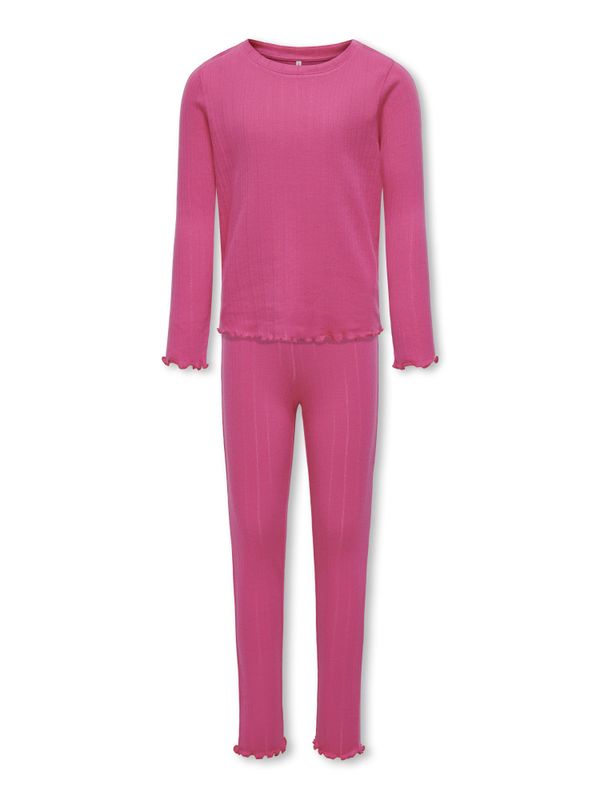 Kogmunte rosa loungewear sett