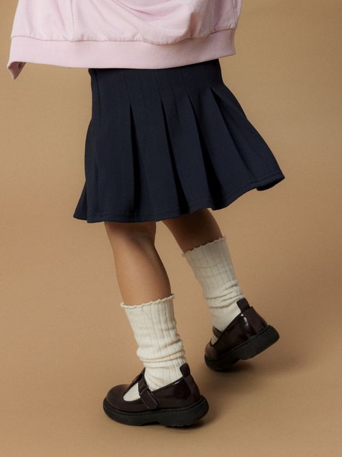 Hovedbilde Nmfleandre mørkeblått foldeskjørt