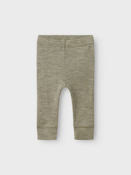 Name it, Nbnwax lys grågrønn ull longs