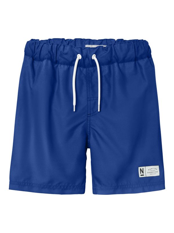 Nkmpzocca blå badeshorts