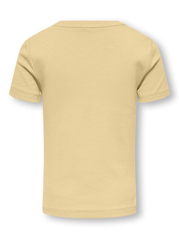 Kogriley basic gul t-skjorte