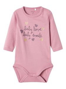 Hovedbilde Name it, Nbfneica lillarosa body m/ hjerter