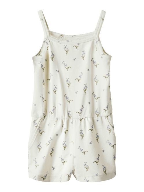 Hovedbilde Nbfgayo offwhite strapsuit m/blomster