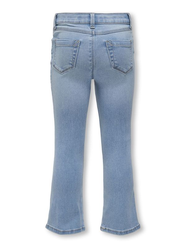 Kmgroyal lys blå flared jeans