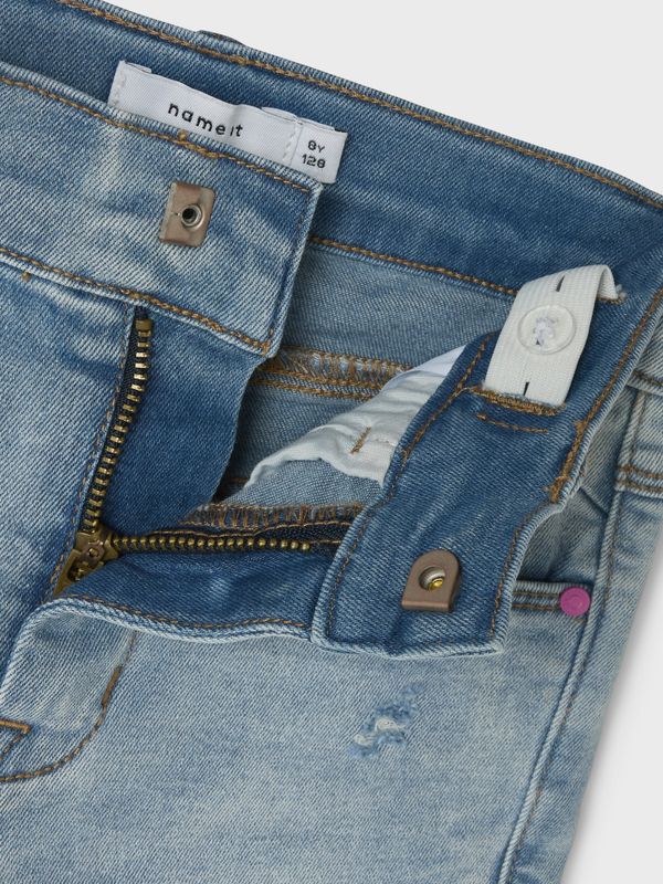 Nkfpolly lyseblå skinny jeans