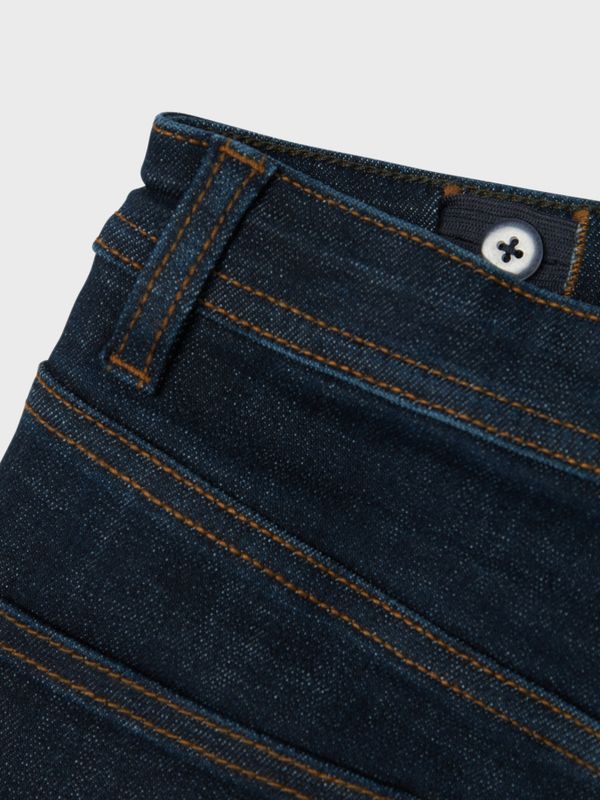 Nkmryan mørkeblå rett jeans