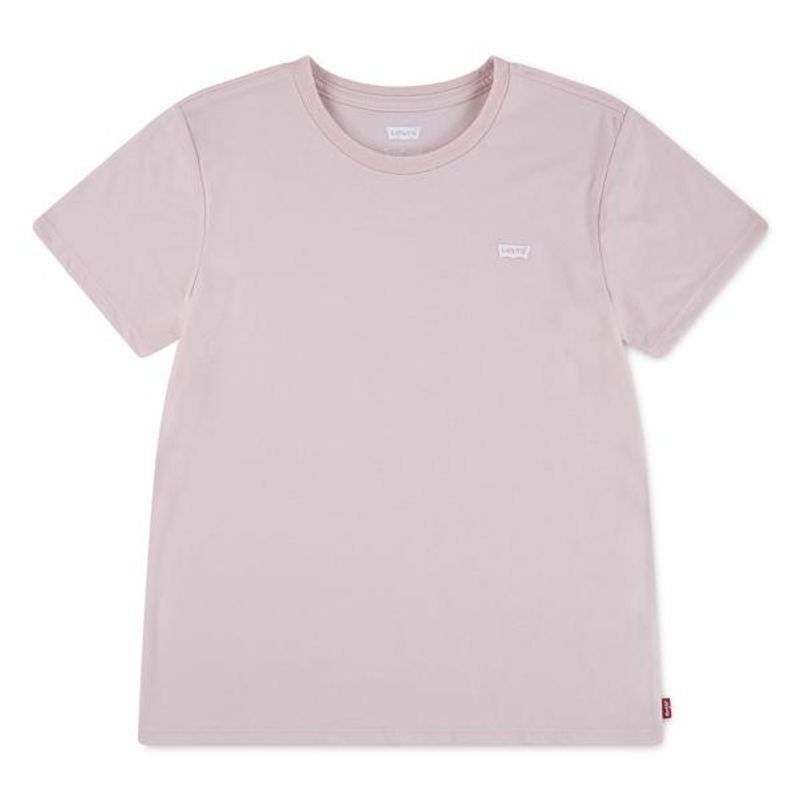 Levi`s , lyserosa t-skjorte m/liten batwing logo