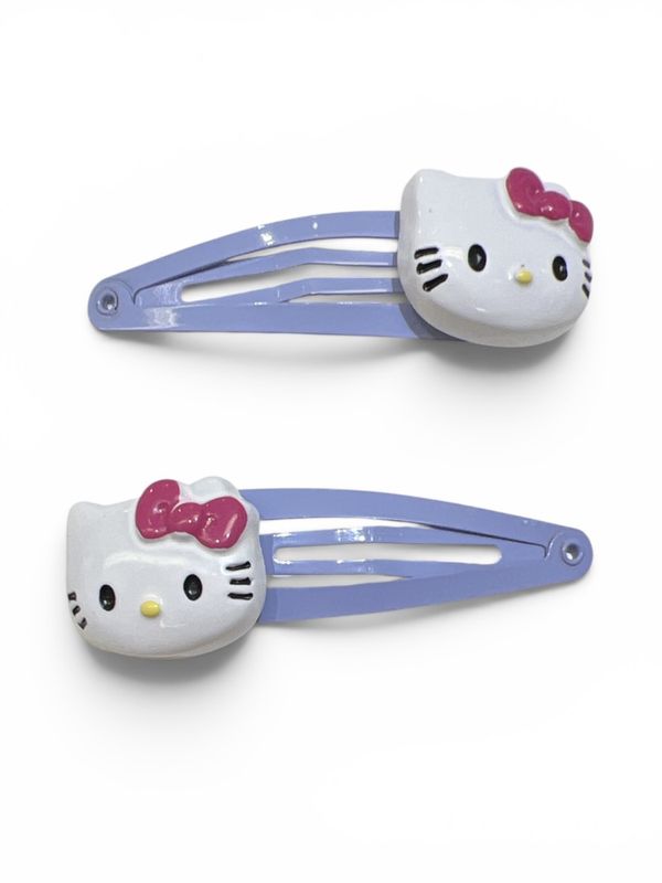 Nmffikri lilla Hellokitty hårspenner
