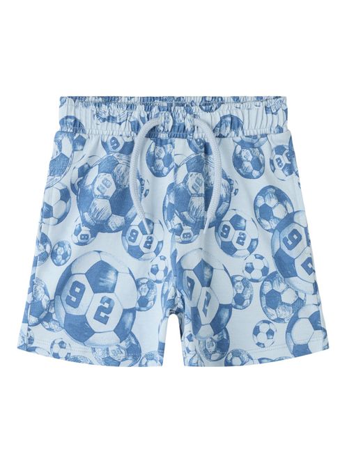 Hovedbilde Nmmhootball blå shorts med fotballer