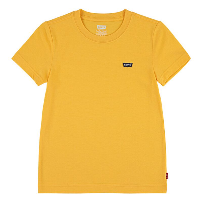Levi`s , gul t-skjorte m/liten batwing logo