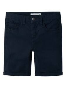 Hovedbilde Name it,  Nkmsilas m&oslash;rkebl&aring; twill shorts